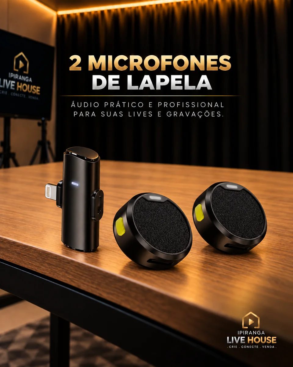 Microfones sem fio