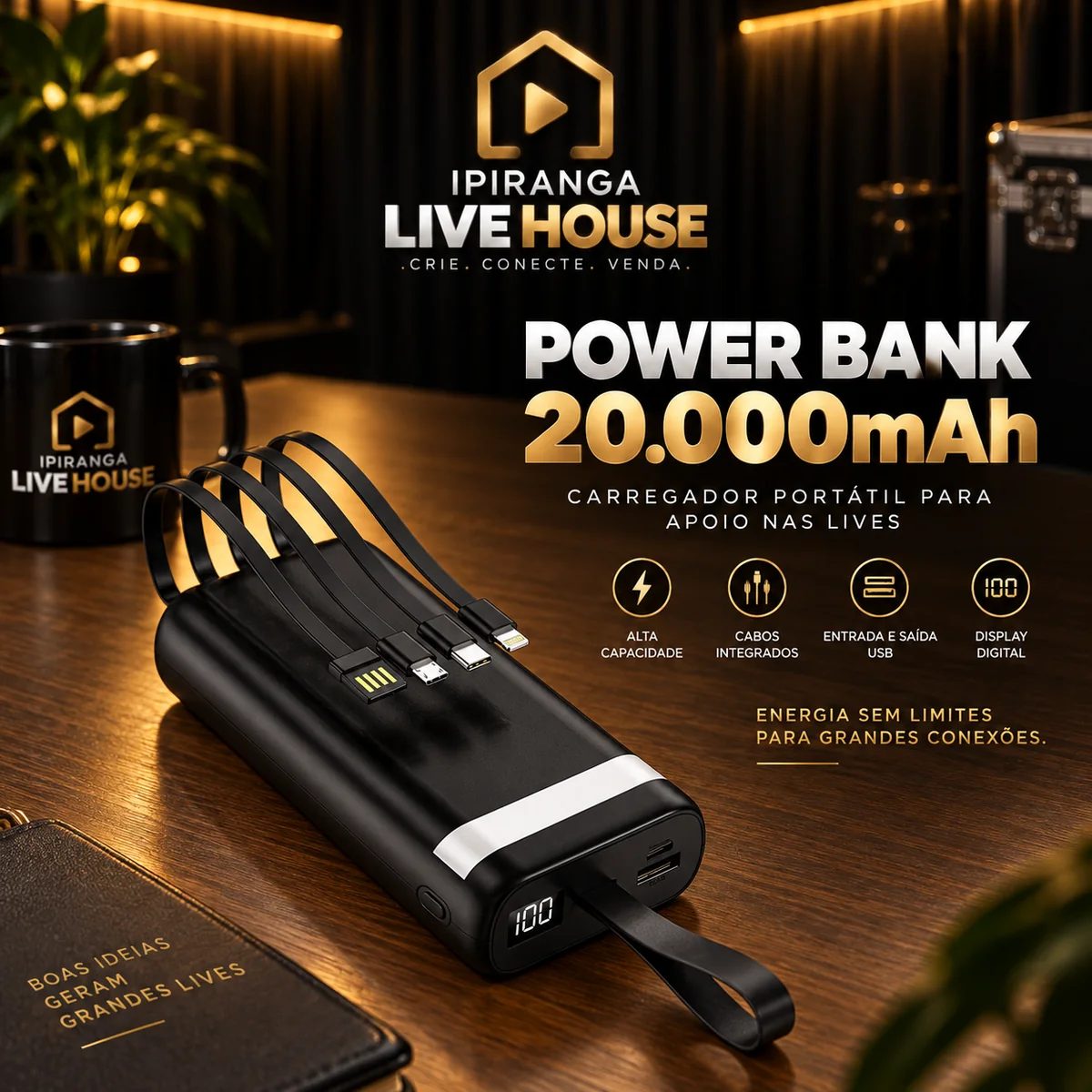 Power bank 20.000 mAh